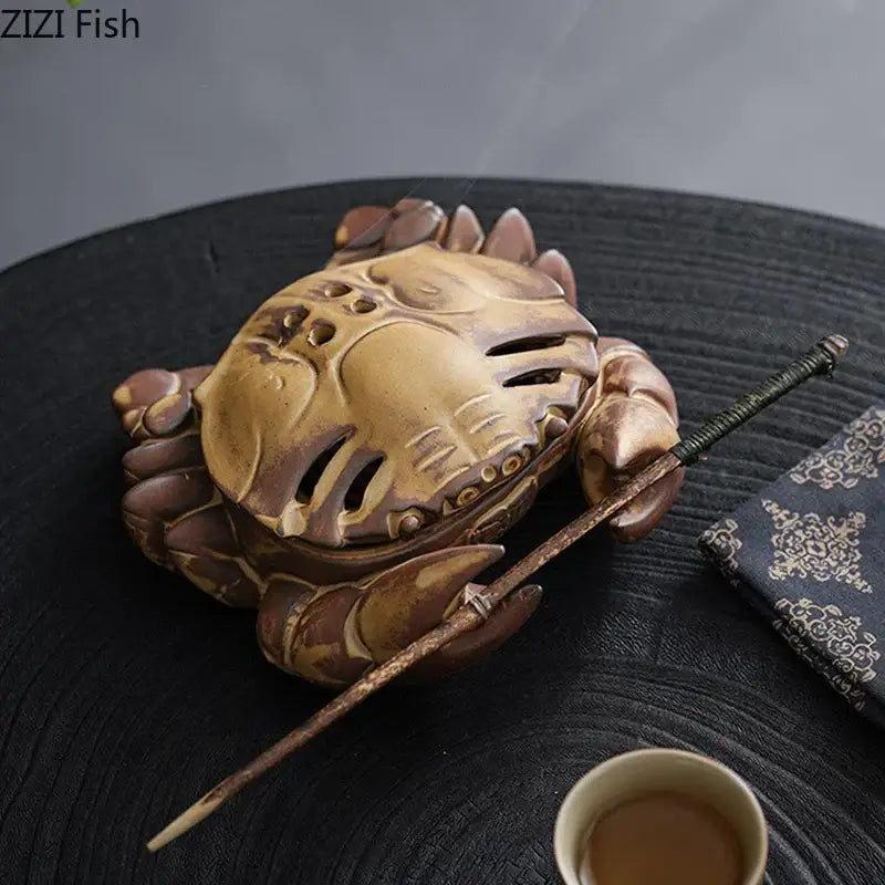 Crab Ceramic Incense Burner