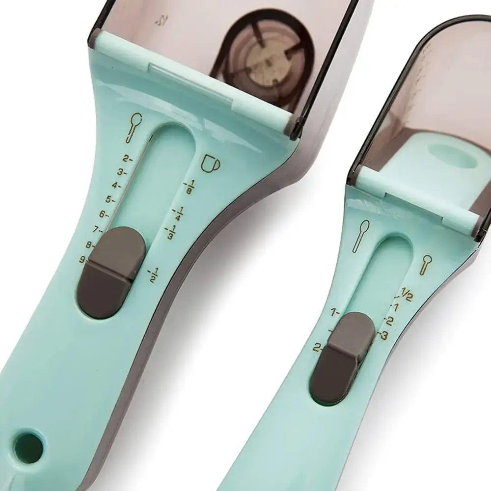 Blue Adjustable Measuring Cups