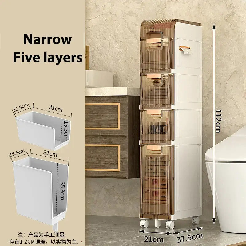 Narrow Multi-Layer Storage Rack