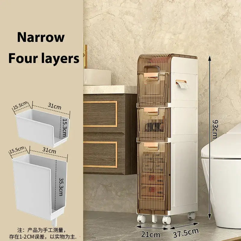 Narrow Multi-Layer Storage Rack