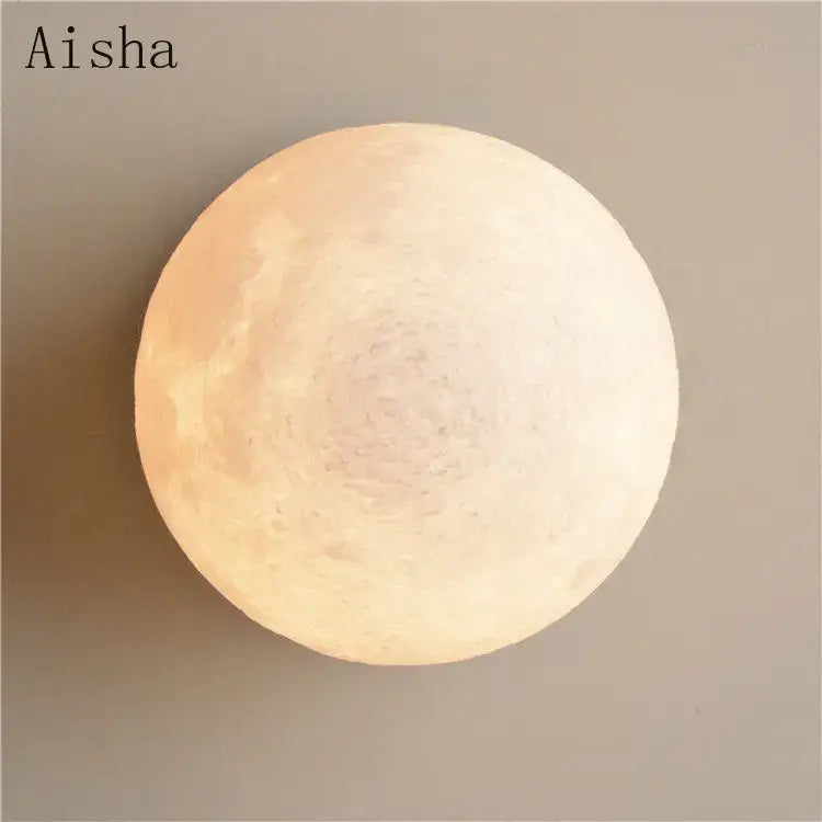 Brushed Brass Globe Wall Lamp