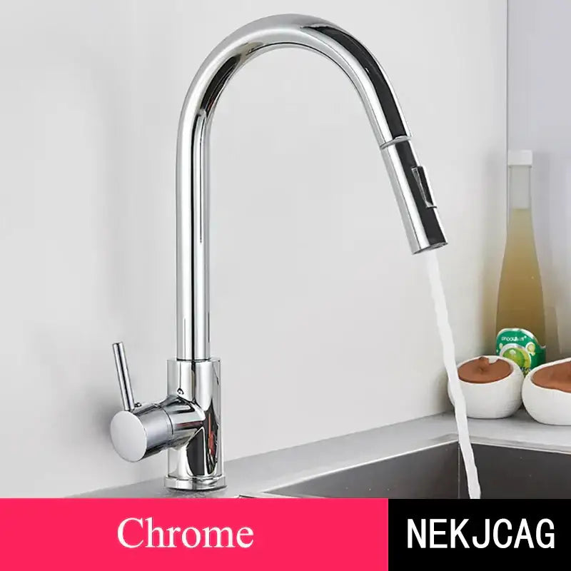 Brushed Gold High Arc Faucet
