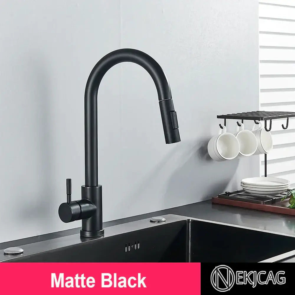 Brushed Gold High Arc Faucet