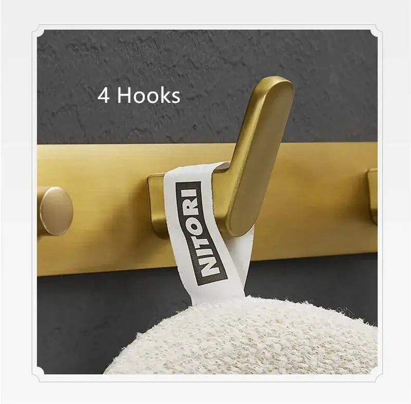 Gold Wall Robe Hooks