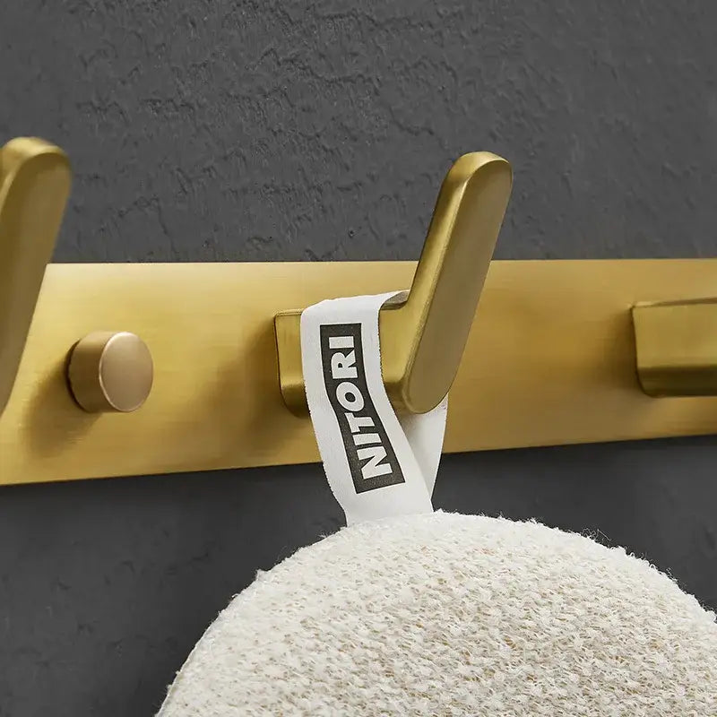 Gold Wall Robe Hooks