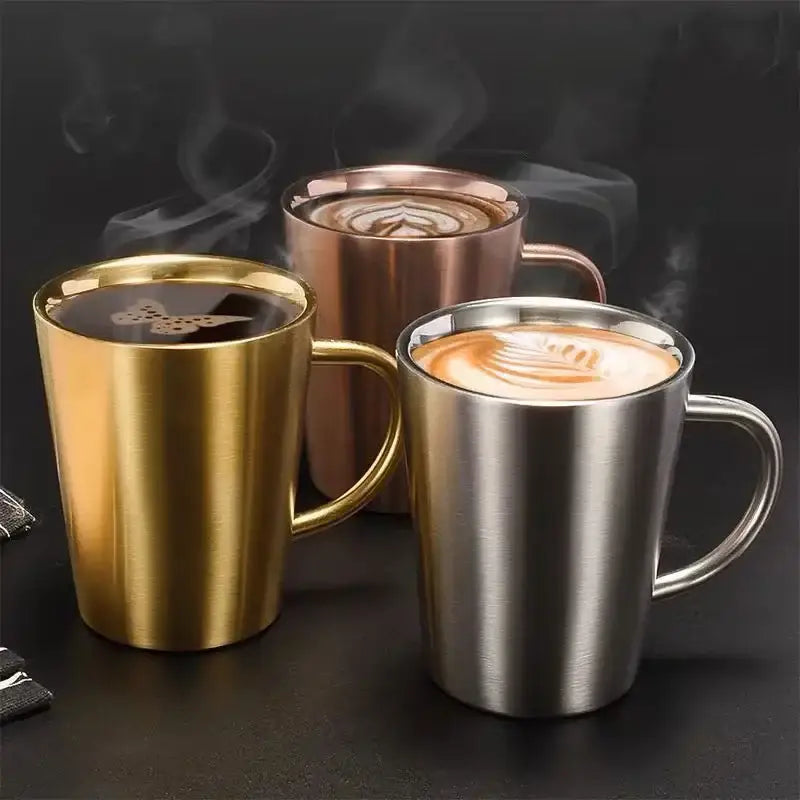 Gold Stainless Thermal Mug