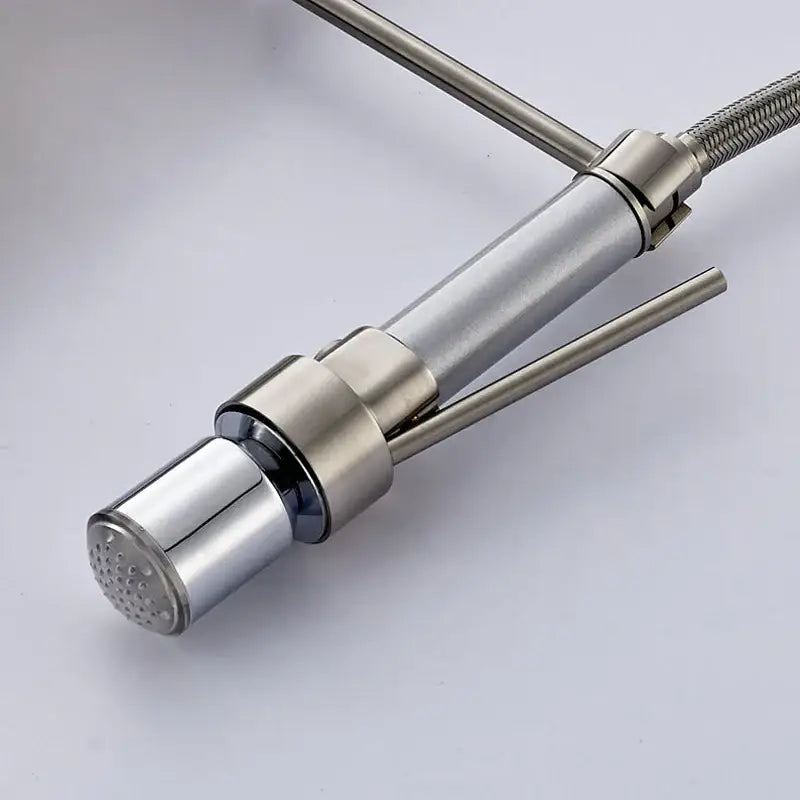 Nickel LED Kitchen Faucet