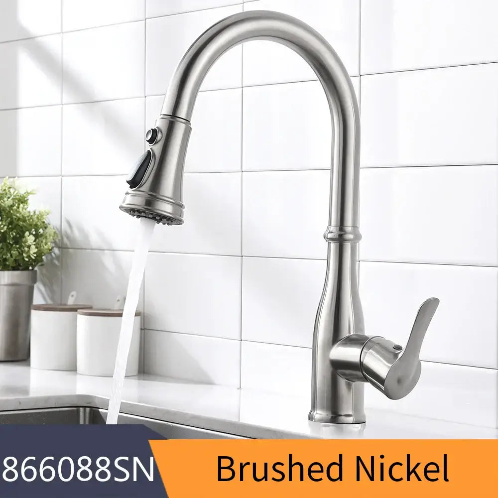 Nickel Single Handle Faucet
