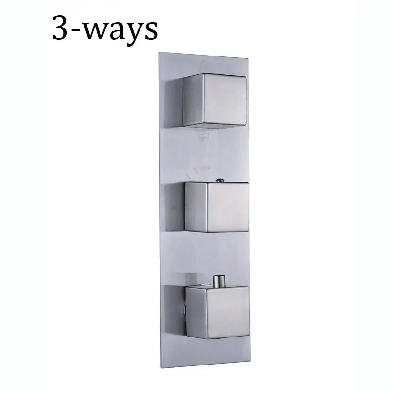 Nickel Thermostatic Shower Valve