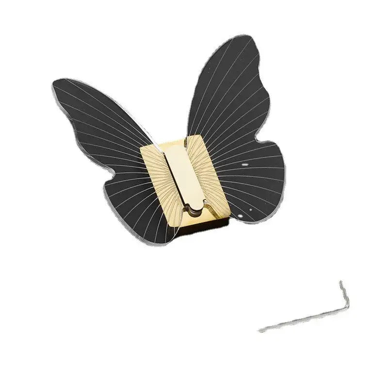 Gold Acrylic Butterfly Hook