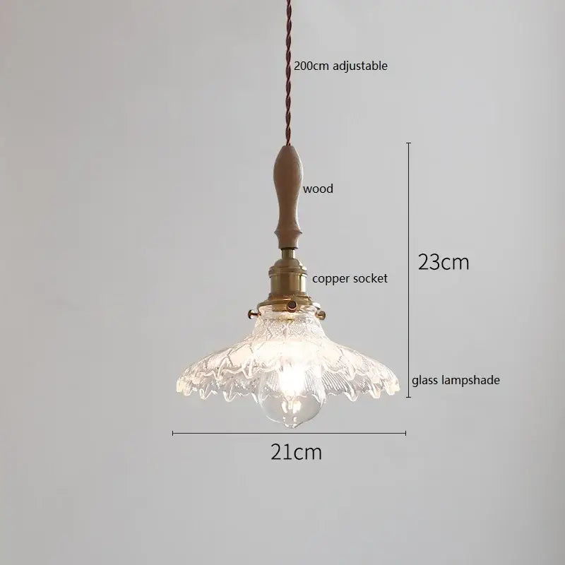 White Fluted Ceramic Pendant