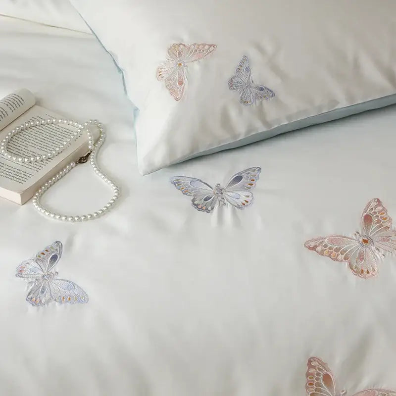 Lyocell Butterfly Bedding Set