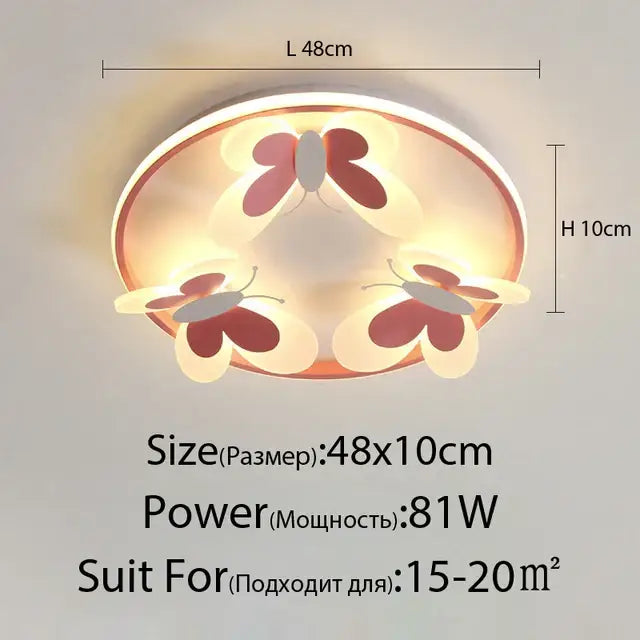 Butterfly Dimmable Ceiling Light