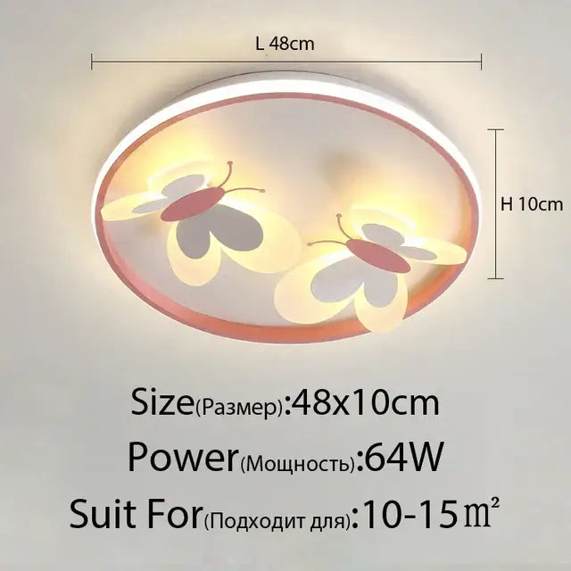 Butterfly Dimmable Ceiling Light