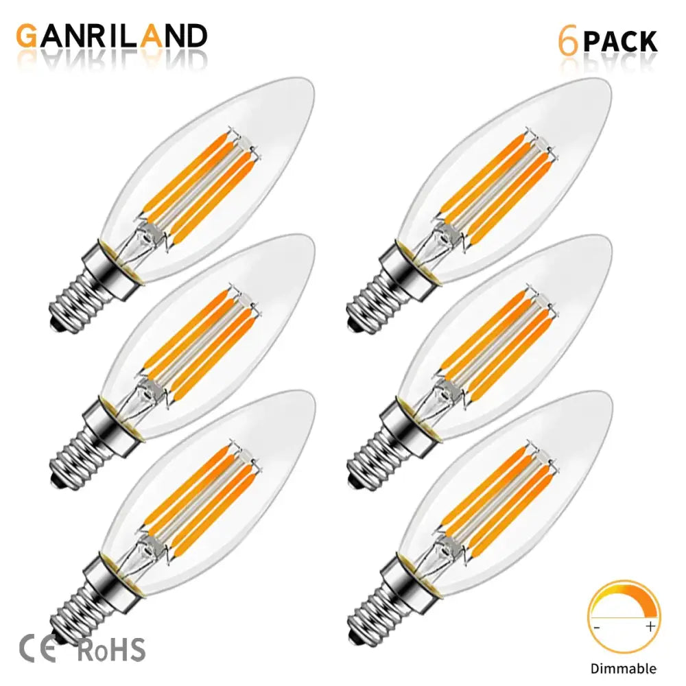 LED Dimmable Candle Bulbs