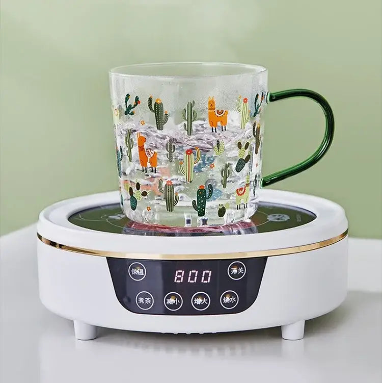 Cactus Glass Tea Cups