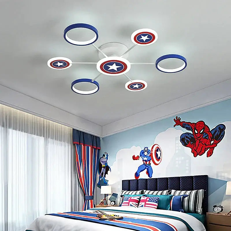 Blue LED Ceiling Light