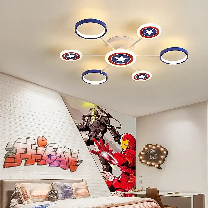 Blue LED Ceiling Light