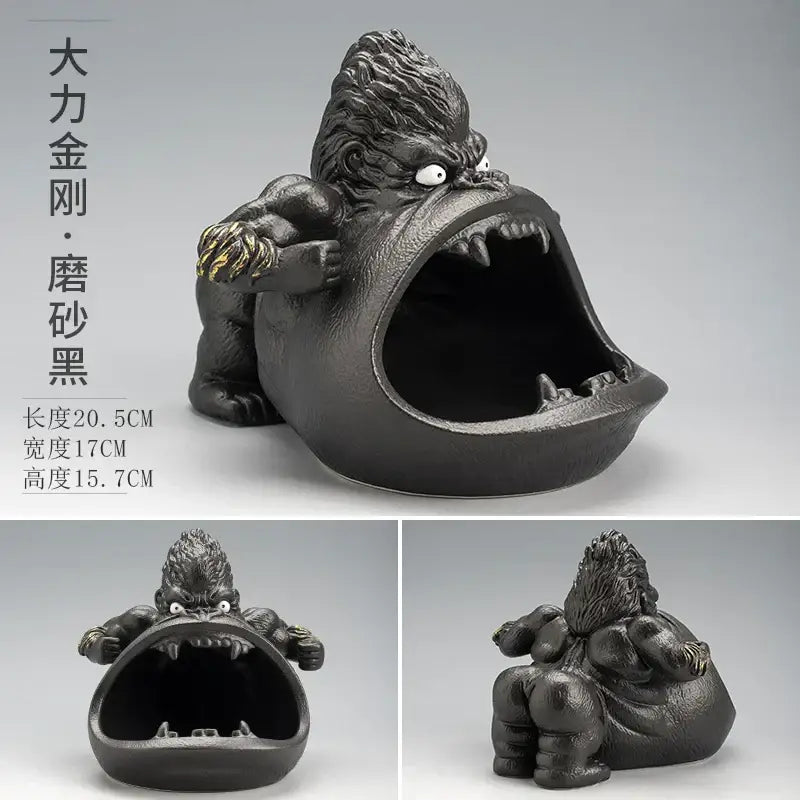 Gorilla Ceramic Ashtray