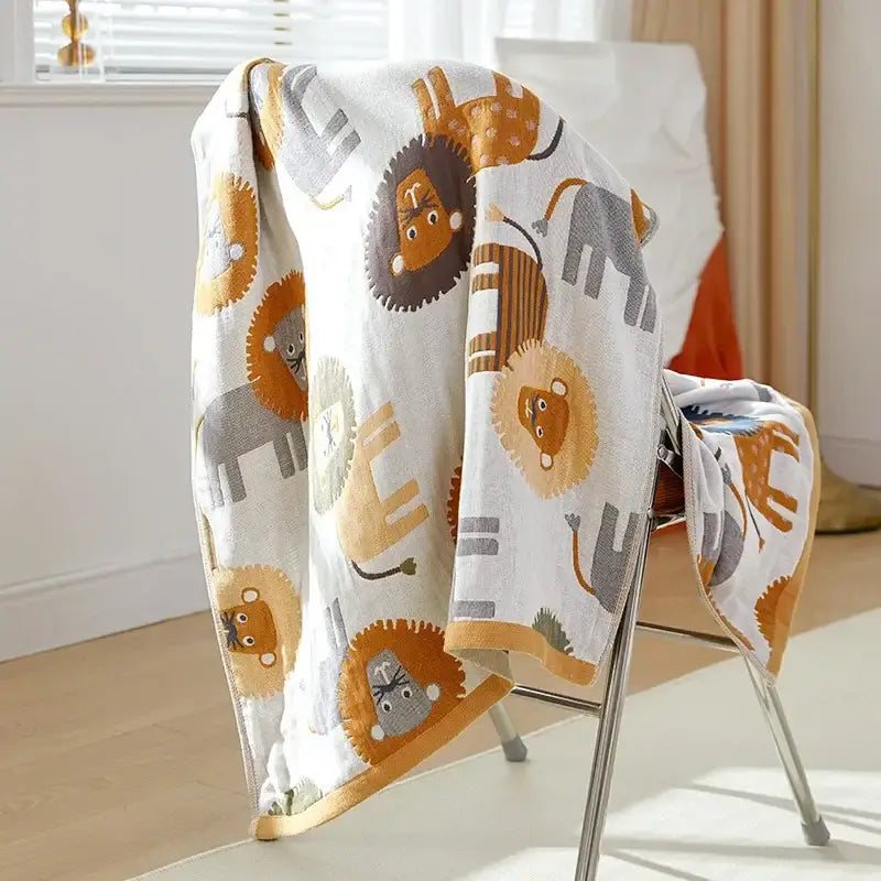 Cartoon Cotton Bath Towel