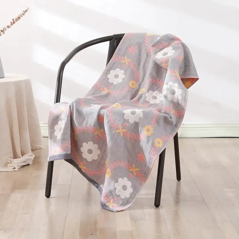 Cartoon Cotton Kids Bath Towel