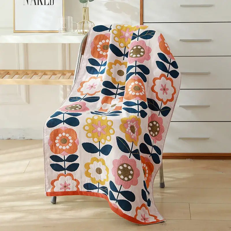 Cartoon Cotton Kids Bath Towel