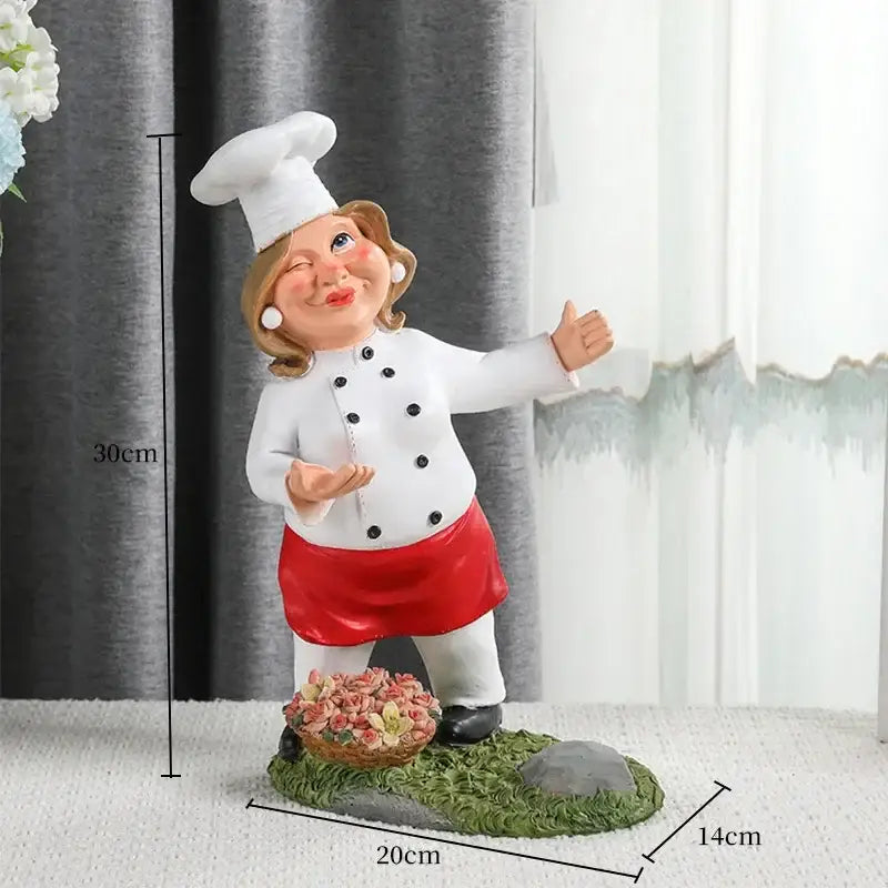 Chef Resin Wine Rack
