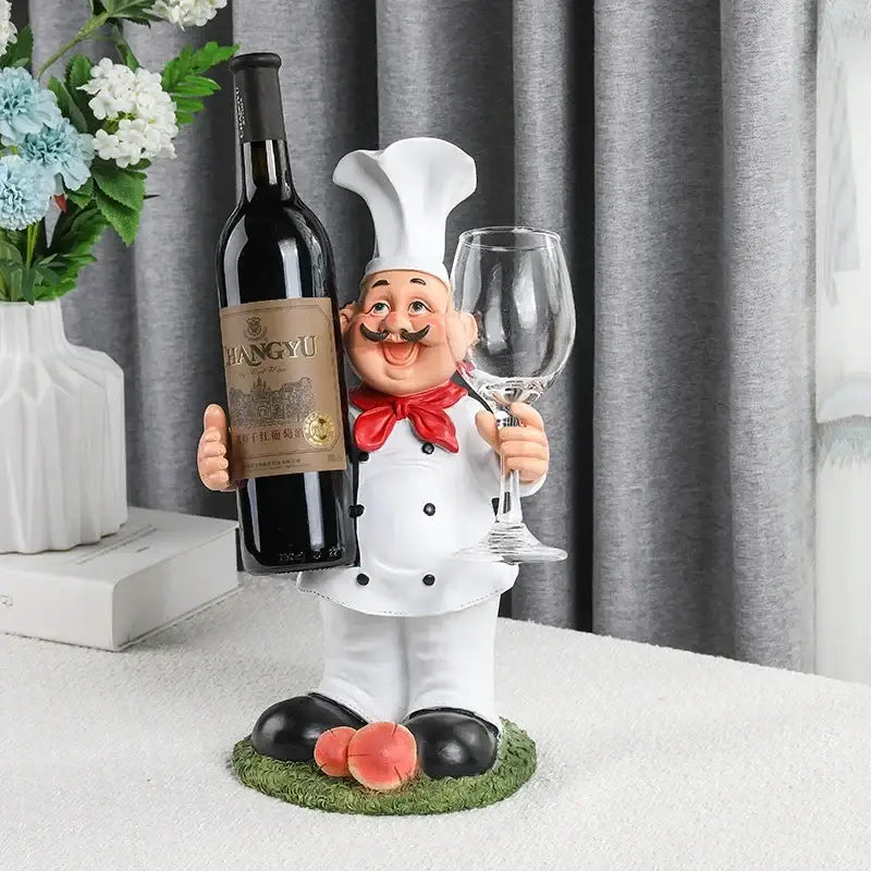 Chef Resin Wine Rack