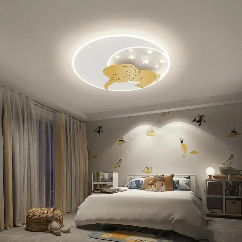 Elephant Rabbit Ceiling Light