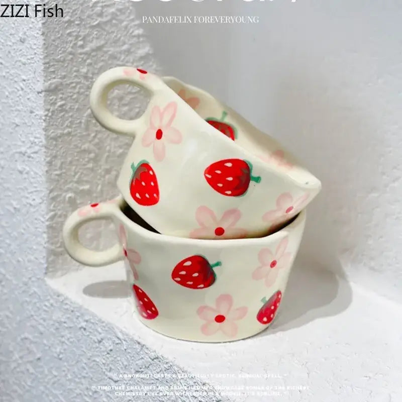 Colorful Ceramic Mug Set