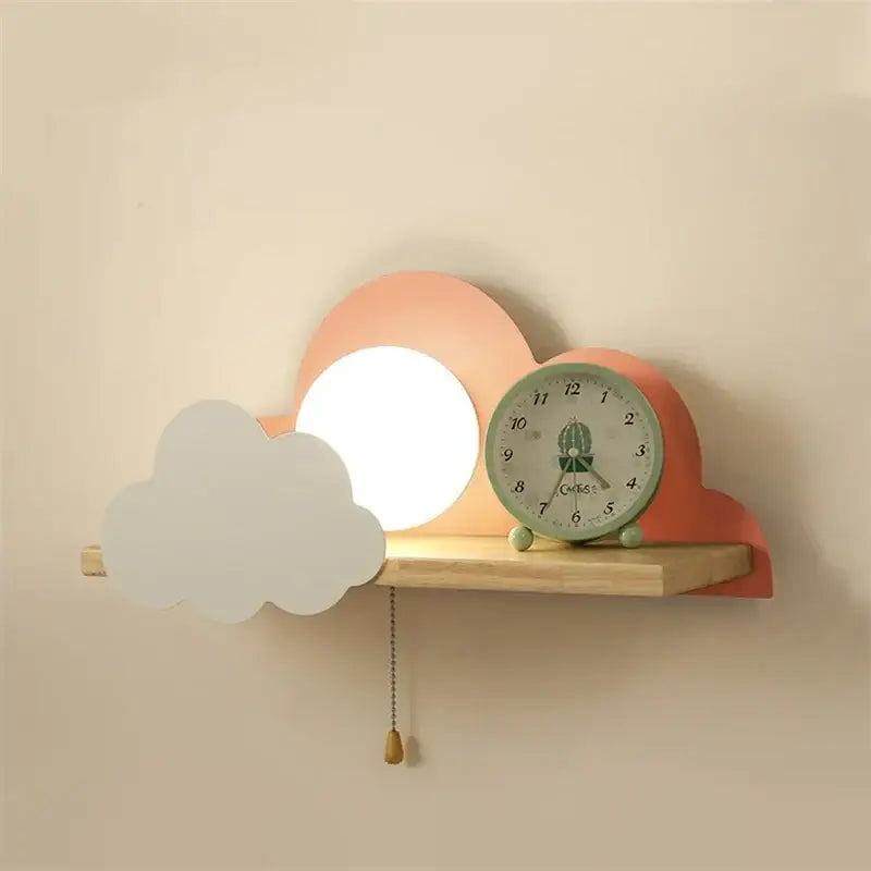 Peach Cloud Wall Lamp