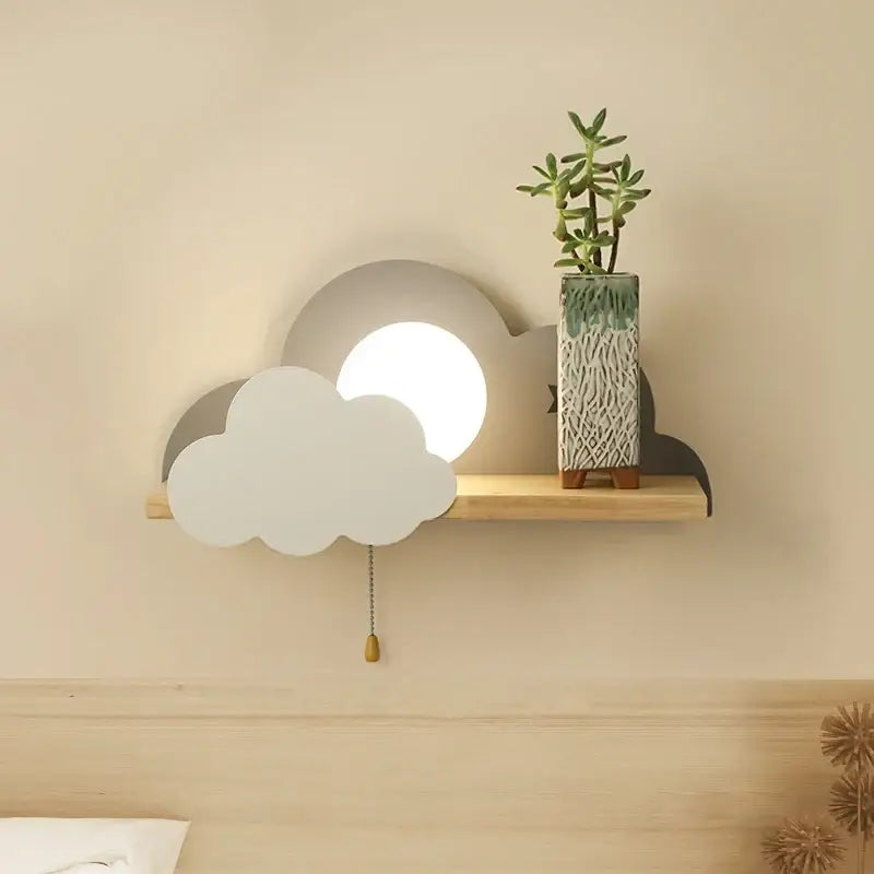 Peach Cloud Wall Lamp