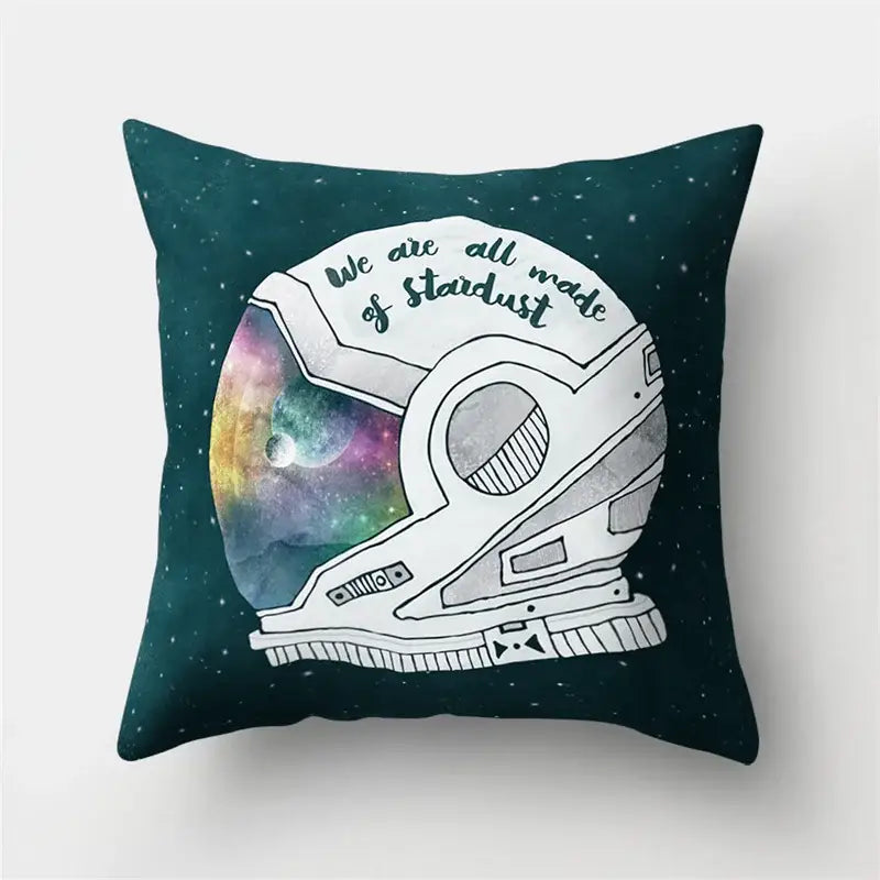 Astronaut Square Pillowcase