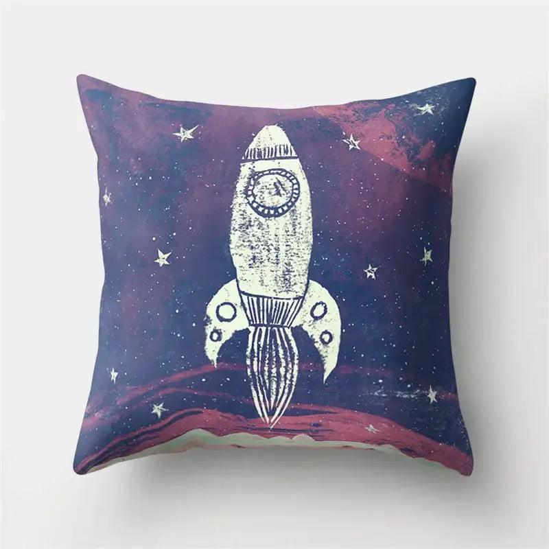 Astronaut Square Pillowcase