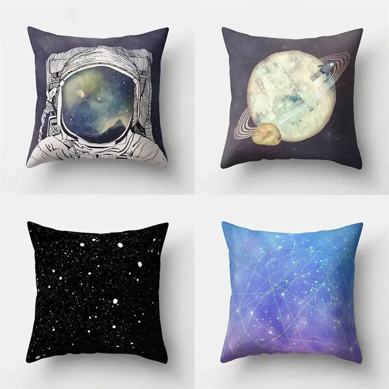 Astronaut Square Pillowcase