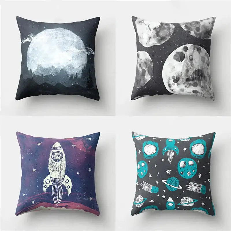 Astronaut Square Pillowcase