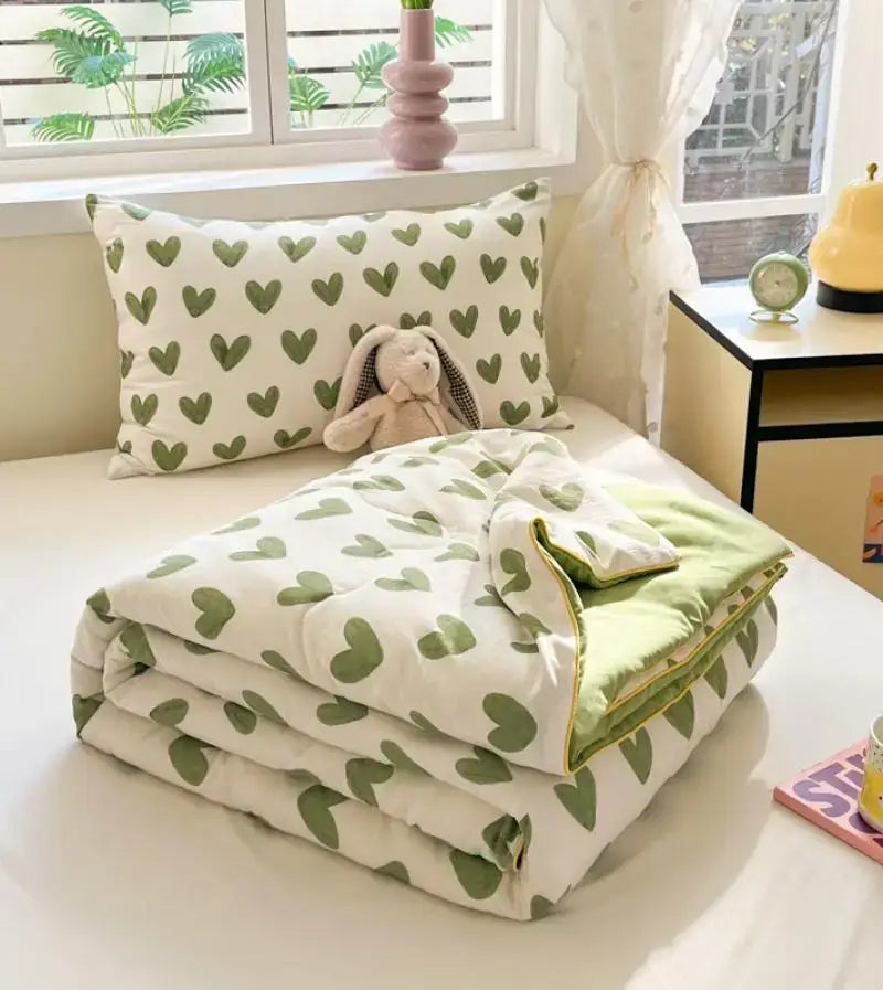 Yellow Cooling Summer Quilt