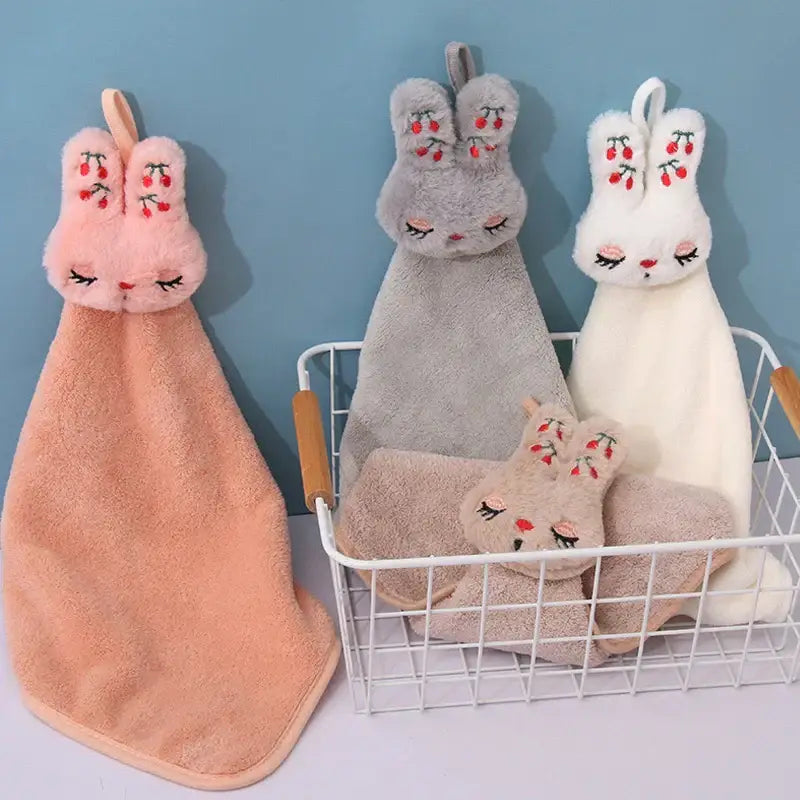 Khaki Velvet Kitchen Towels