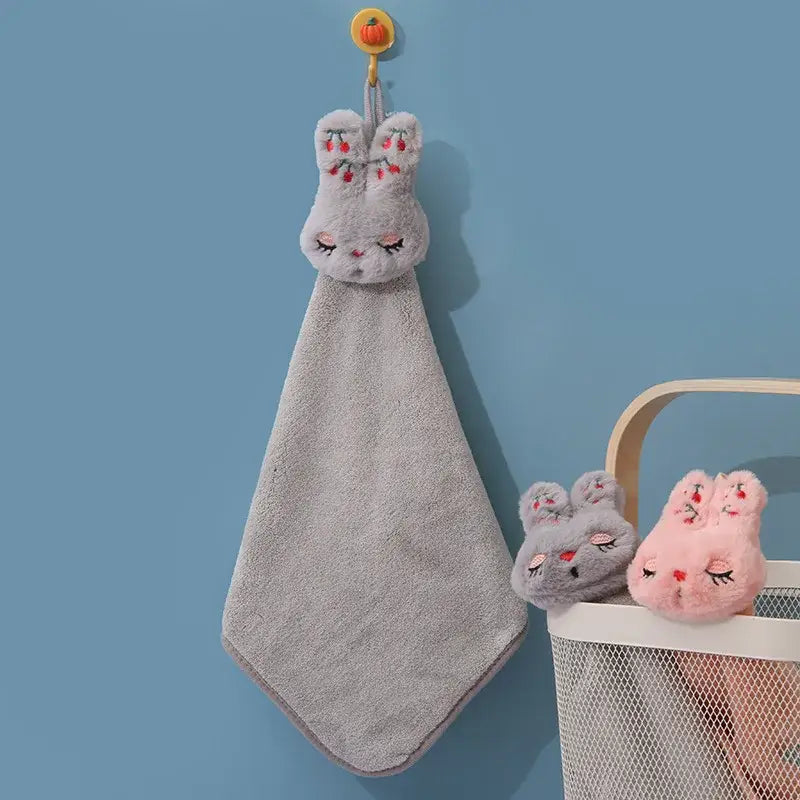 Khaki Velvet Kitchen Towels