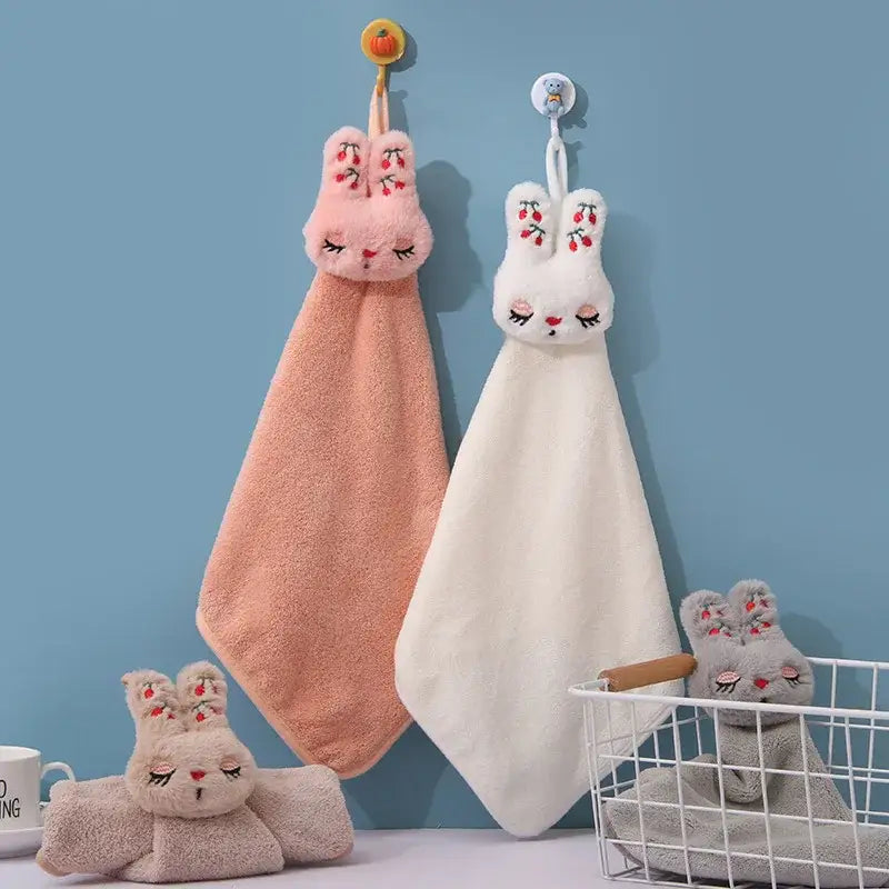 Khaki Velvet Kitchen Towels