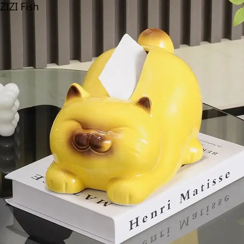 Siamese Kitten Tissue Box