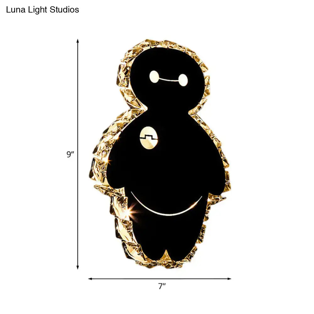 Snowman Plush LED Wall Light