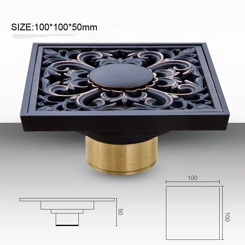 Black Bronze Floor Drain