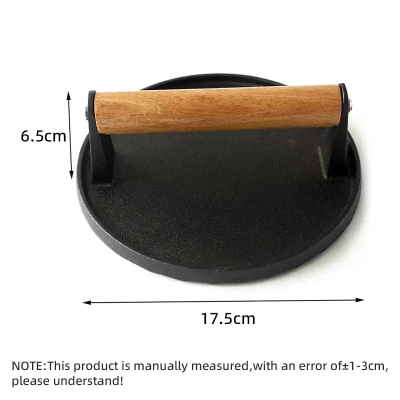 Cast Iron Steak Press