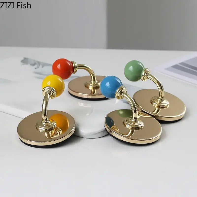 Colorful Ceramic Wall Hooks