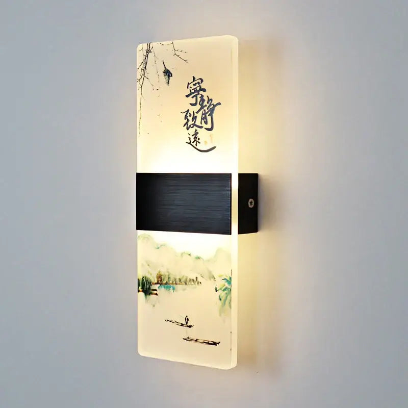 Acrylic Ink Wall Lamp