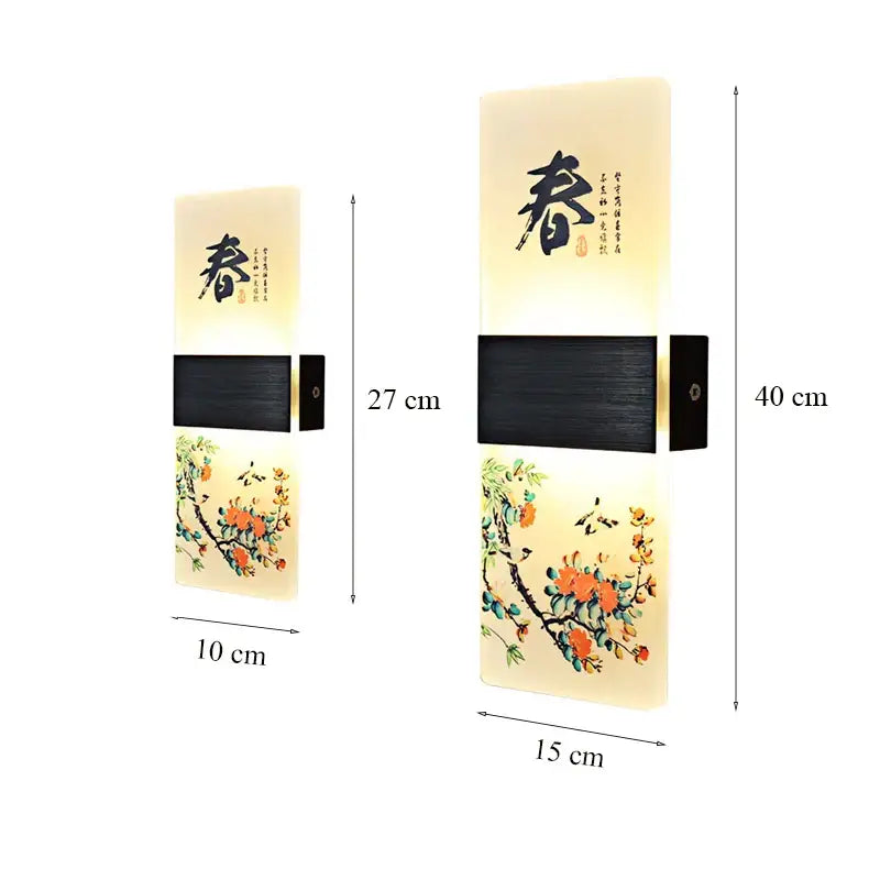 Acrylic Ink Wall Lamp
