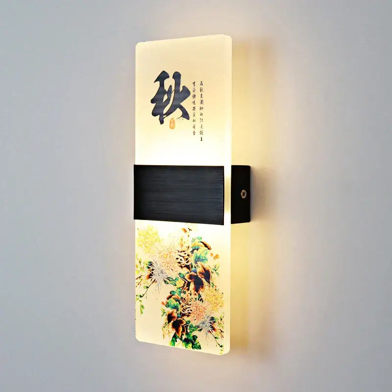 Acrylic Ink Wall Lamp