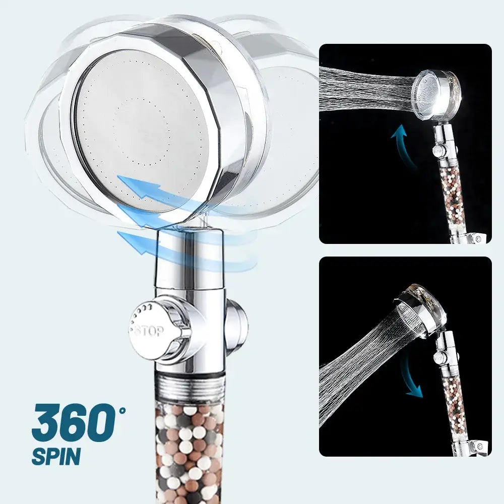 Chrome Rotating Sprayer