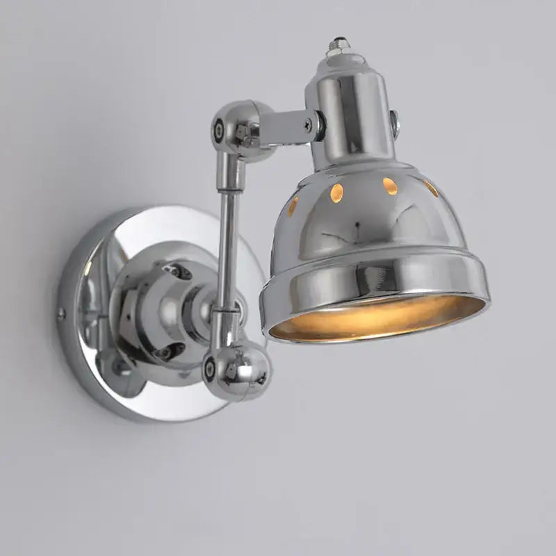 Amber Industrial Wall Light